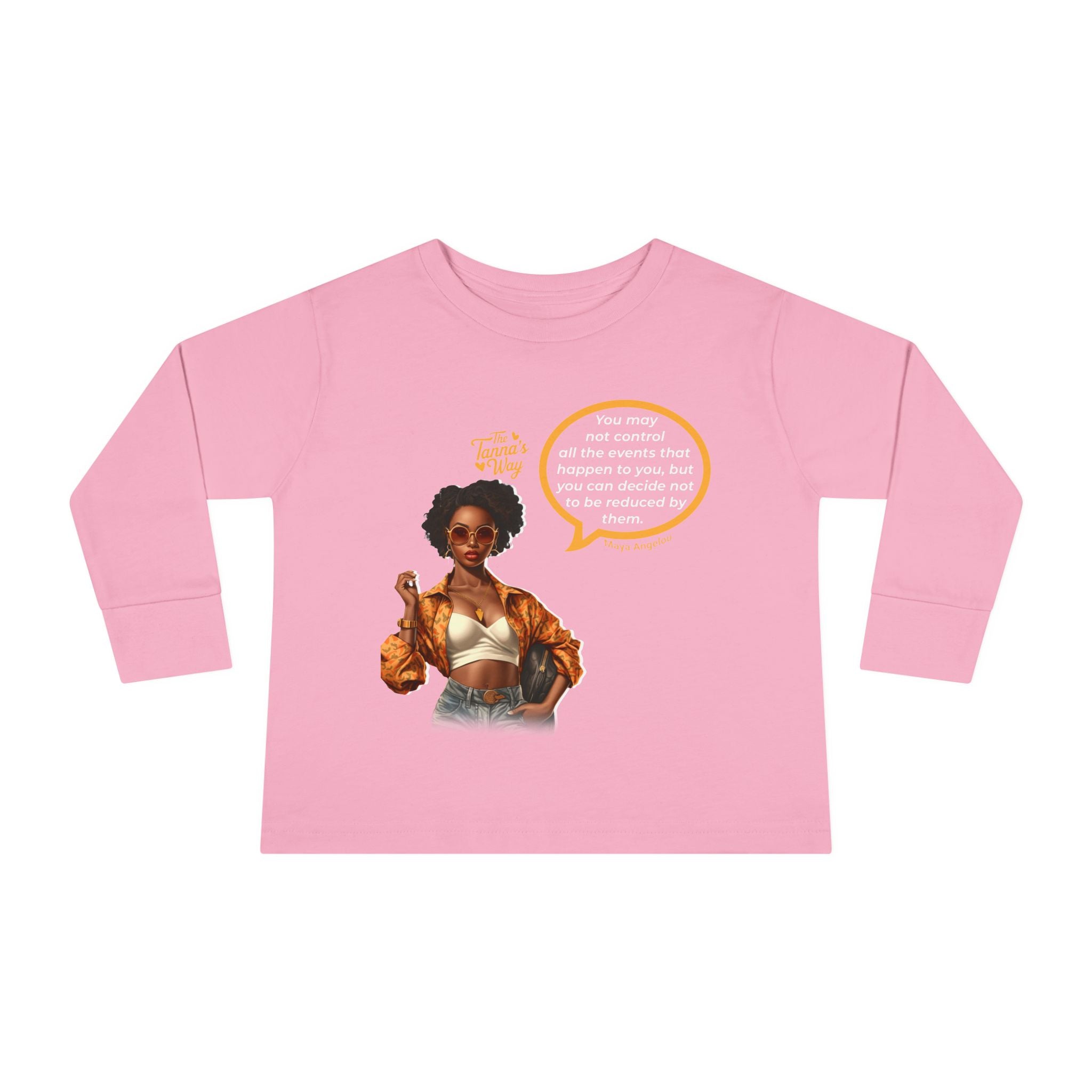 Maya Angelou | Toddler Long Sleeve Tee